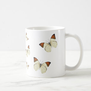 Orange Tip Butterflies Coffee Mug