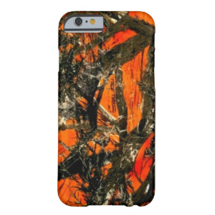 "Orange Tree Branch Camouflage" Barely There iPhone 6 Case