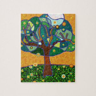 Orange tree jigsaw puzzle