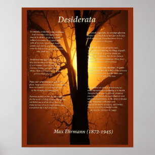 Orange Tree Poster