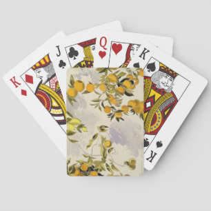 Orange Trees, 1863 (w/c, pen and ink over graphite Playing Cards