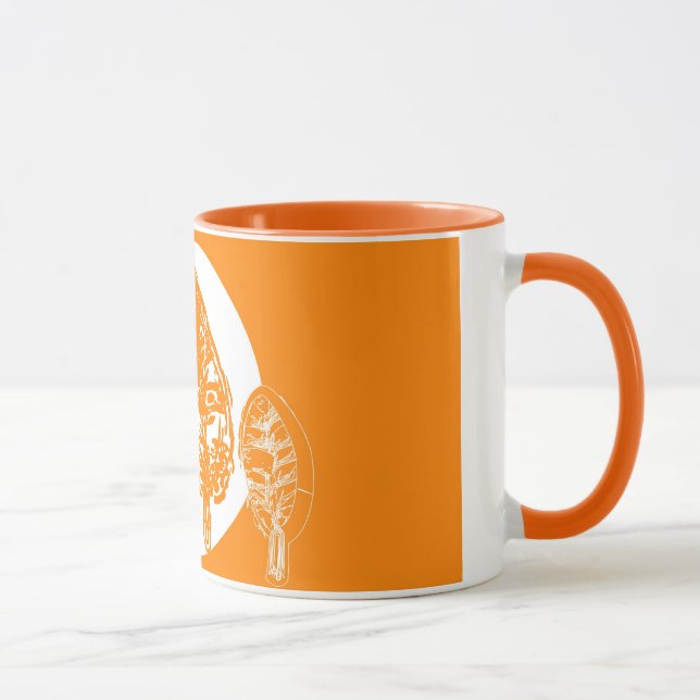 Orange Trees and Moon Mugs (Right)