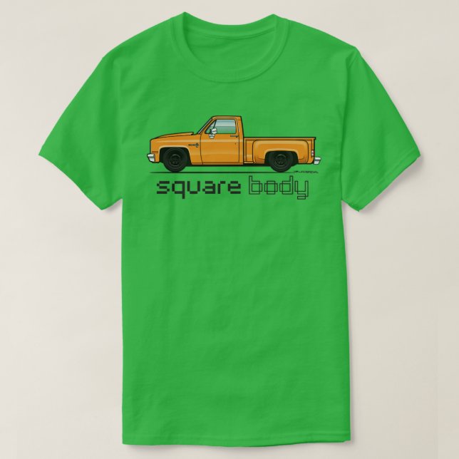 Orange Truck T-Shirt (Design Front)