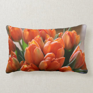 Orange Tulip Pillow