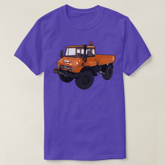 Orange UNIMOG T-Shirt (Design Front)