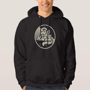 Orange Unity Day Anti Bullying Be Kind Retro Vinta Hoodie