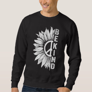 Orange Unity Day Anti Bullying Be Kind Sunflower P Sweatshirt