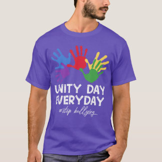 Orange Unity Day Everyday Bullying Prevention Awar T-Shirt