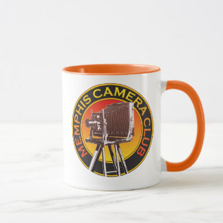 Orange View Camera Logo 11 oz Ringer Mug