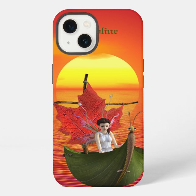 Orange Vision iPhone Case (Back)