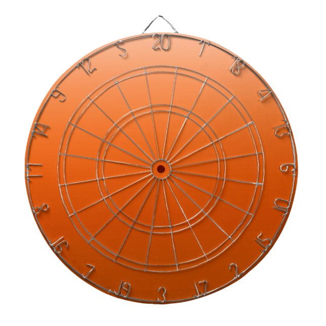 Orange Wallpaper Background Dartboard (Front)