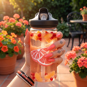 Orange Water Bottle