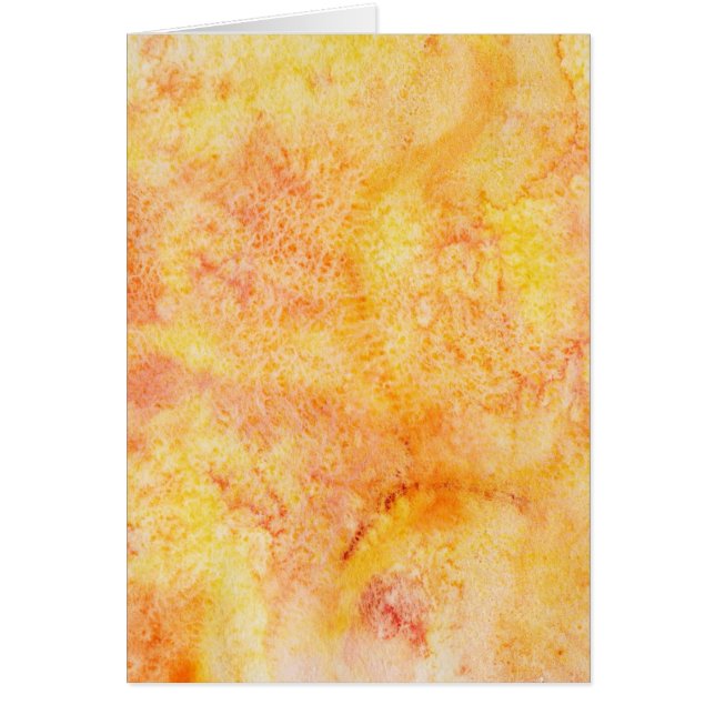 Orange Watercolor Background (Front)