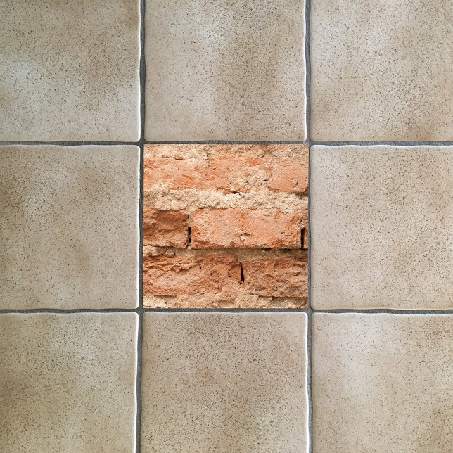 Orange Weathered Brick And Mortar Background Tile (Creator Uploaded)