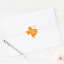 Orange We've Moved - Dotted Texas Moving