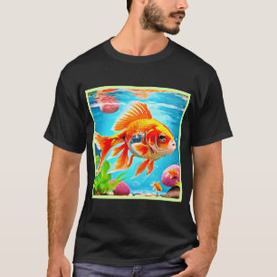 Orange White Goldfish T-Shirt