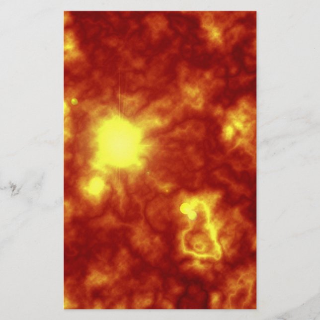 Orange & Yellow Craft Paper (Front)