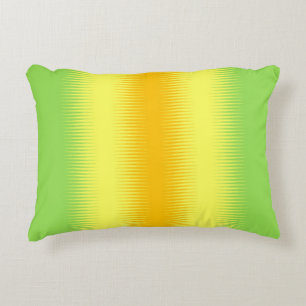Orange Yellow Green Combo Decorative Cushion