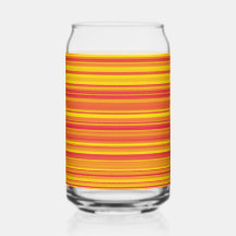 Orange Yellow Red Striped