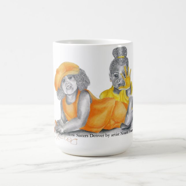 Orange Yellow Sisters Denver Mug (Center)