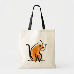 Orange You A Cat Tote Bag