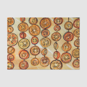 Orange you glad it's Oranges pattern Tissue Paper