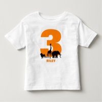 Orange zoo birthday party personalised