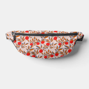 Orangen "Juicy Vibes" Brusttasche Bum Bags