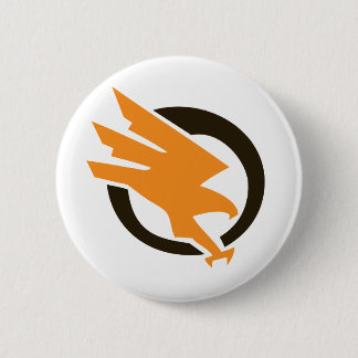 OrangeOpsButton 6 Cm Round Badge