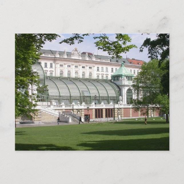 Orangery Burggarten, Vienna Austria Postcard (Front)