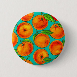 Oranges 6 Cm Round Badge