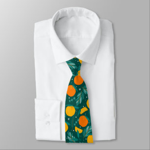 Oranges and lemons winter fruit tie