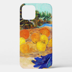 Oranges and Lemons with Blue Gloves, Van Gogh iPhone 12 Case