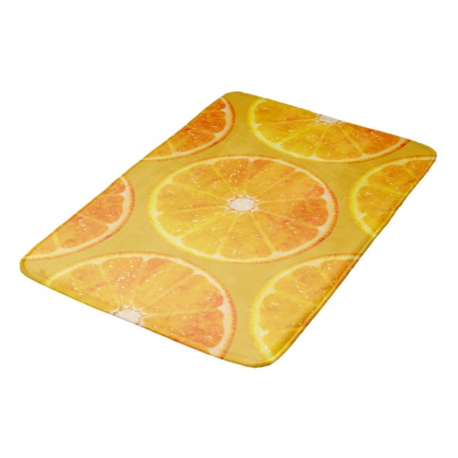 Oranges Bath Mat (Angled)