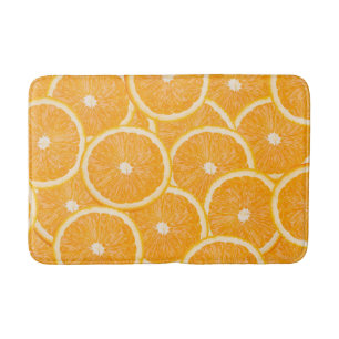 Oranges bath mats
