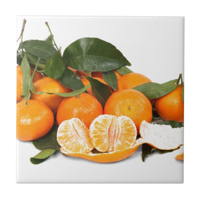 Oranges Ceramic Tile (Front)