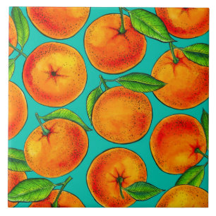 Oranges Ceramic Tile