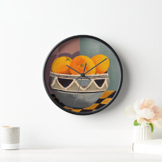 Oranges clock