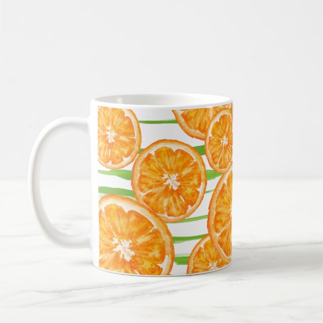 Oranges Coffee Mug (Left)