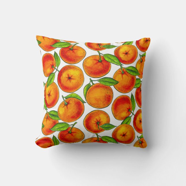 Oranges Cushion (Front)