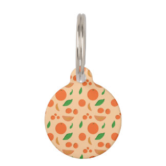 Oranges Dog ID Tag