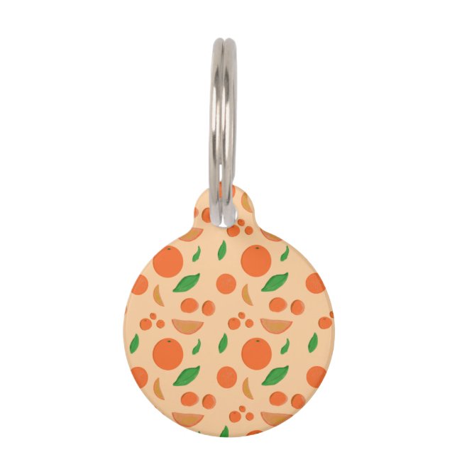 Oranges Dog ID Tag (Front)