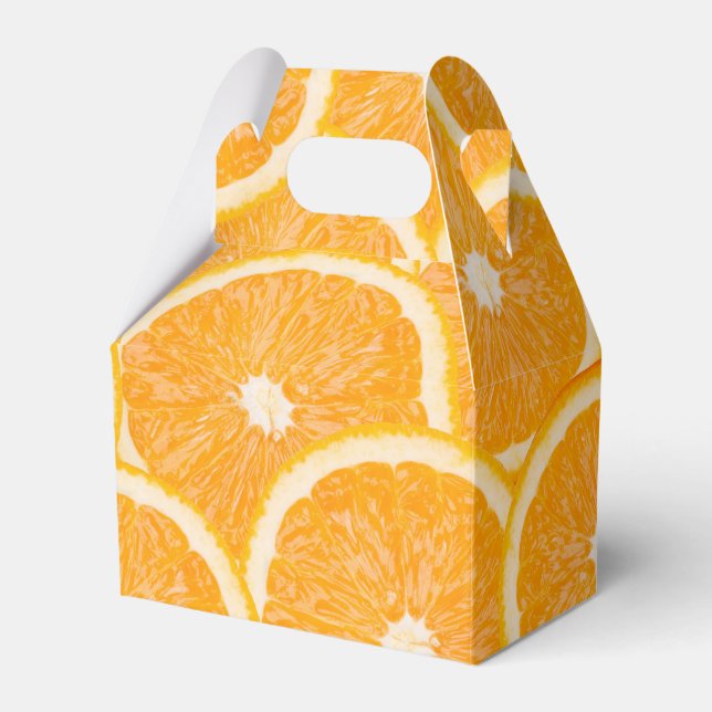 Oranges favour boxes (Front Side)
