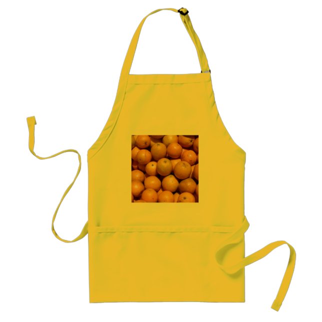 Oranges fruit Florida market orange  Standard Apron (Front)