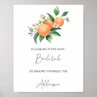 Oranges - help the busy bride Address