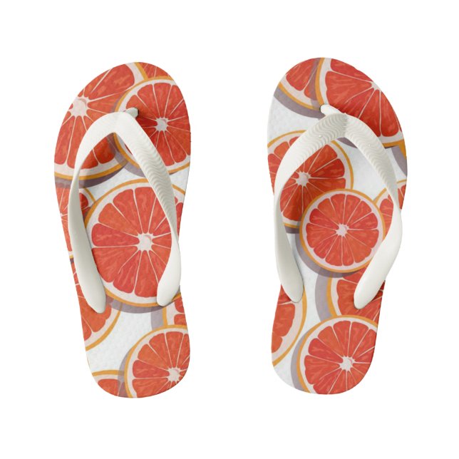 Oranges Kids Flip Flops! Kid's Thongs (Footbed)