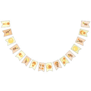 Oranges Lemons Cocktails Juices Party Bunting