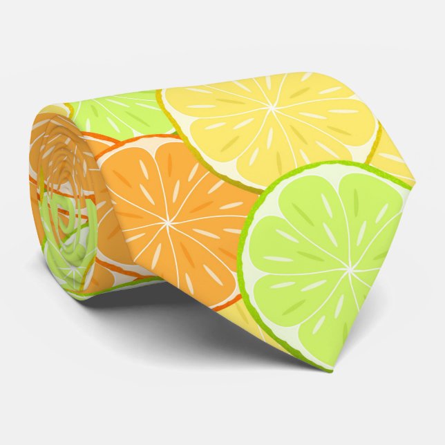 oranges lemons lime fruit citrus nature fresh tie (Rolled)