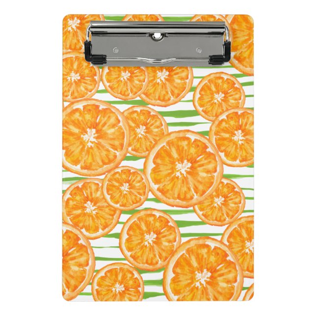 Oranges Mini Clipboard (Front)