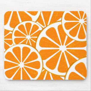 oranges. mouse pad